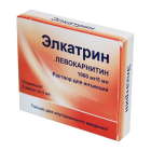 Elkatrin 1000mg/5ml 5ml №5 in'ektsiya uchun eritma