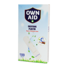 Пластыри гигиенические "OWN AID" поливиниловые дышащие, 19×72 мм, №100