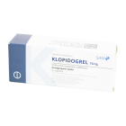 Клопидогрел 75мг №20 табл.