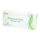 Фемилетра 2,5мг №30 таблетки