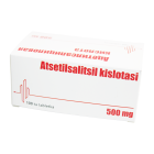 Ацетилсалициловая к-та 500мг №100 табл.