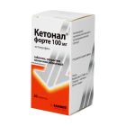 Кетонал форте 100 мг №20