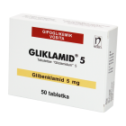 Гликламид 5 мг №50
