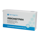 Levometrin № 10 vaginal shamlar