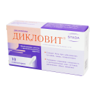 Дикловит суппозитории 0,05 г №10