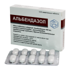 Albendazol 400 mg № 10