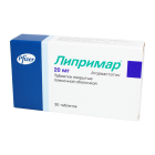 Липримар 20 мг №30