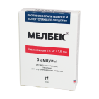 Melbek 15 mg in'ektsiya No 3