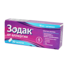 Зодак 10мг №30