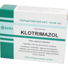 Klotrimazol 100 mg № 10