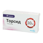 Торсид 10 мг таблетки №30