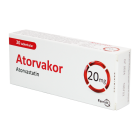 Аторвакор 20 мг №30