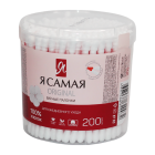 Ватные палочки "Я Самая" №200 (стакан)