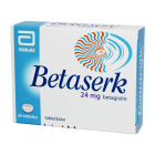 Бетасерк 24 мг №60