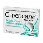 Стрепсилс ментол/эвкалипт №24