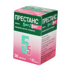 Престанс 5 мг/5 мг №30