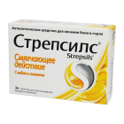 Стрепсилс мед/лимон №36