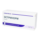 Эстринорм суппозитории вагинальные 0,5 мг №15