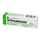 Tetratsiklin 1% 3 g ko'z malhami