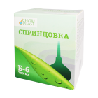 Спринцовка ПВХ с твердым наконечником Б-6 280 мл в картонной упаковке