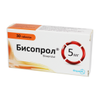 Бисопрол 5 мг №30