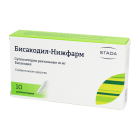 Bisakodil-Nizhpharm 0.01 № 10 rektal shamlar