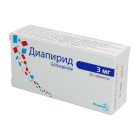 Диапирид 3 мг №30