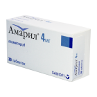 Амарил 4 мг №30
