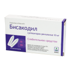 Бисакодил 10 мг №10 суппозитории ректальные