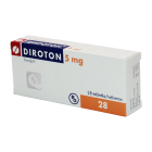Диротон 5 мг №28
