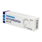 Кетопрофен гель 2,5% 30 г