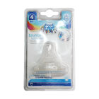 Соска силиконовая антиколиковая для бутылочек 6+