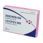 Левофев-500 500 мг №5