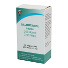 Salbutamol gazlangan 100 mkg/200 doza