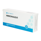 Mikonazol 100 mg № 7 vaginal shamlar