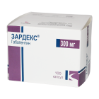 Зардекс твердые желатиновые капсулы 300 мг №100