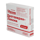 Drotaverin-Lekhim in'ektsiya uchun eritmasi 20 mg/ml 2 ml № 5