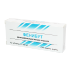 Фенибут 250 мг №10 таблетки