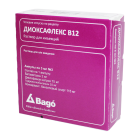 Диоксафлекс В12 3 мл №3 раствор для инъекций