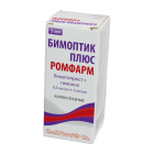 Bimoptik Plus Rompharm 0,3mg/ml+5mg/ml 3ml ko'z tomchilari