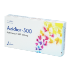 Azidiar-500 500 mg №3 tabletkalar
