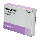 Лефокцин 500мг №5 таблетки