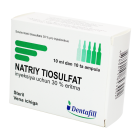 Natriy tiosulfat 30% eritmasi 10 ml № 10 in'ektsiya uchun eritma