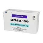 Цефабел 1000 мг №1 раствор для инъекций с растворителем