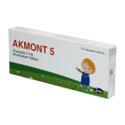 Акмонт 5, 5 мг №10 таблетки жевательные