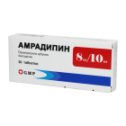 Amradipin 8mg/10mg №30 tabletka