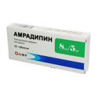 Amradipin 8mg/5mg №30 tabletka