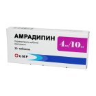 Amradipin 4 mg/10 mg № 30 tabletka