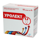 Уролект 4 мг №10 гранулы шипучие для приг. раствора для приема внутрь