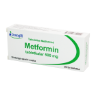 Metformin 500 mg No 30 tabletka.